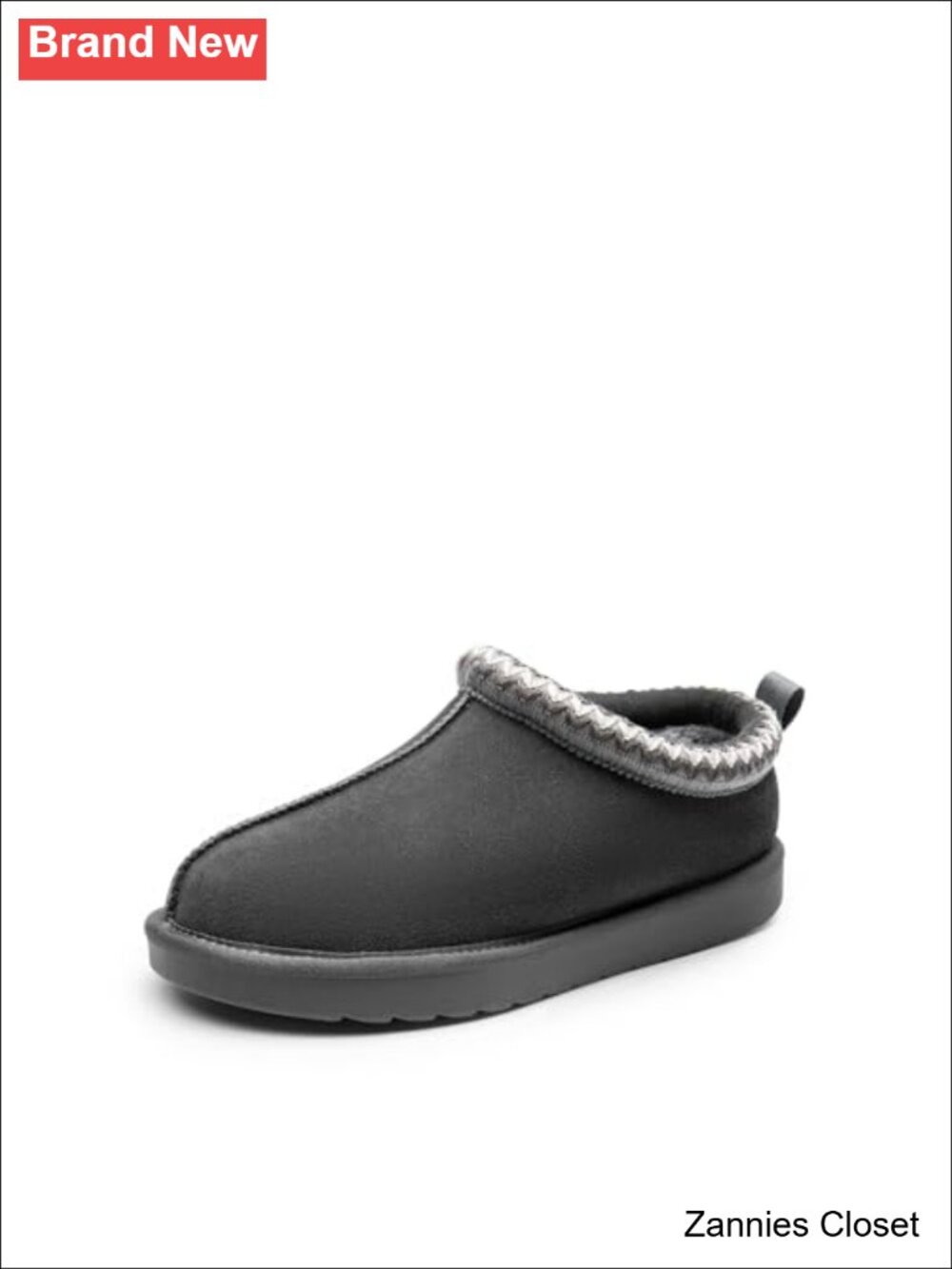 ✨ DREAM PAIRS Women's Fuzzy Cozy Suede Slippers Slip-On Indoor Outdoor